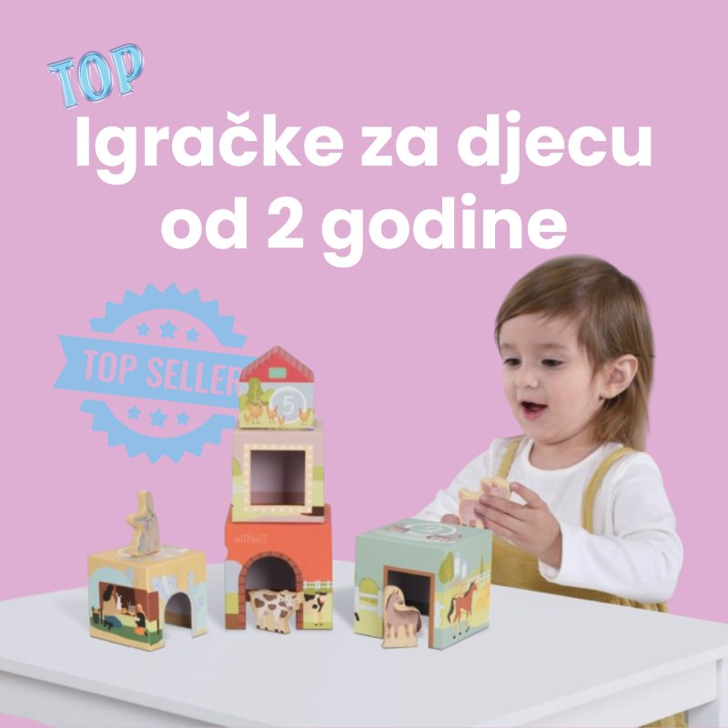 Igračke za djecu od 2 godine: kako odabrati najbolje i koje preporučujemo