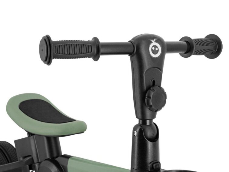 MoMi FILO 3-u-1 bicikl za ravnotežu – detalj sjedala i dodataka