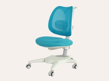 Dječja ergonomska stolica za radni stol – plava