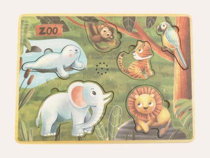 Zvučne puzzle sa životinjama iz ZOO-a