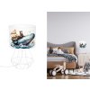 Dječja stolna lampa s oceanom – Dječak i kit