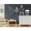 Dječja stolna lampa – Dječak i kit u oceanu