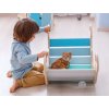Všestranné využití montessori houpačky smile blue