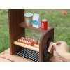 Vrtni prodajni štand - roštilj za hot dog