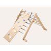 Rastući pastelni set - Montessori Piklerov trokut s daskom 2u1