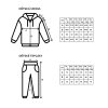 Dječja trenirka – tablica veličina