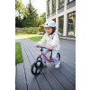 MoMi ISOKA LED  bicikl bez pedala s kotačima, roza