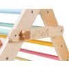 Rastući Montessori Piklerov trokut s dvostranom daskom - set svježih boja