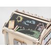 Strecha s tabuli na activity board domecku natura pastel