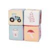 Set Montessori igračaka za djecu od 1 godine (13-18 mjeseci) - mekane kockice