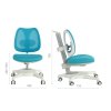 Dimenzije – dječja ergonomska stolica za radni stol plava