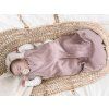 Ljetna vreća za spavanje za bebe – ružičasti muslin